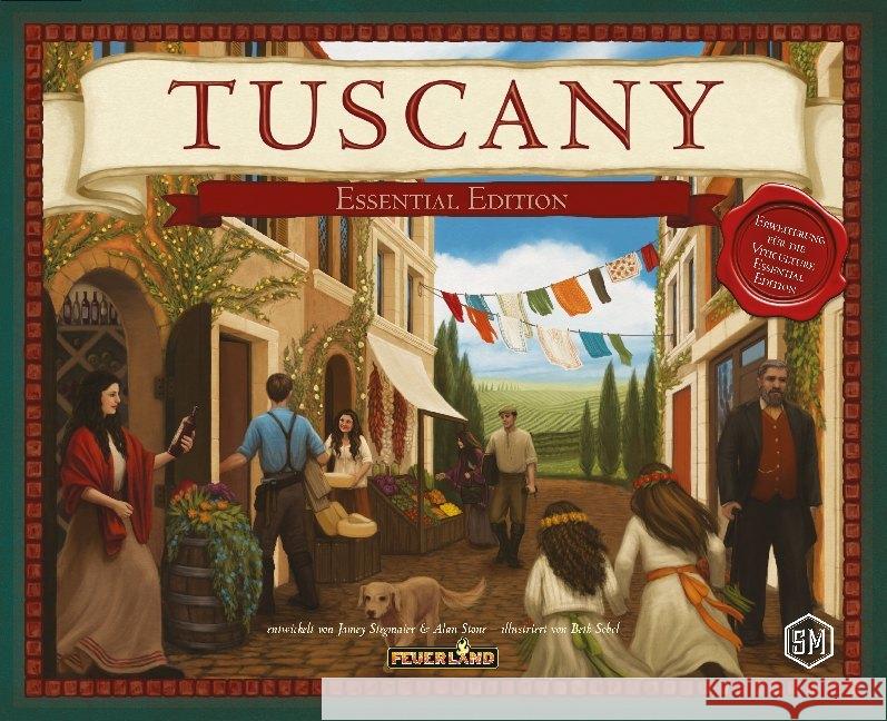 Viticulture - Tuscany Essential Edition (Spiel-Zubehör) Stegmaier, Jamey 0706949635517 Feuerland Spiele