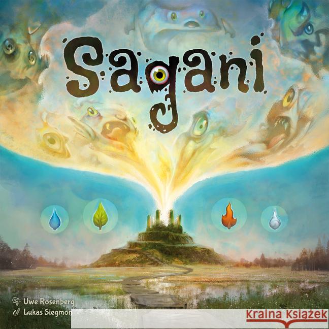 Sagani (Spiel) Rosenberg, Uwe 0710535059854