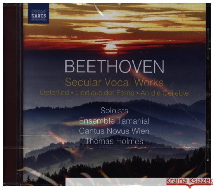 Secular Vocal Works, 1 Audio-CD Beethoven, Ludwig van 0747313417575 Naxos