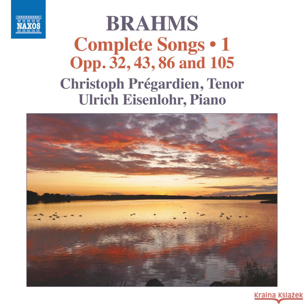 Sämtliche Lieder, Vol.1, 1 Audio-CD Brahms, Johannes 0747313426874