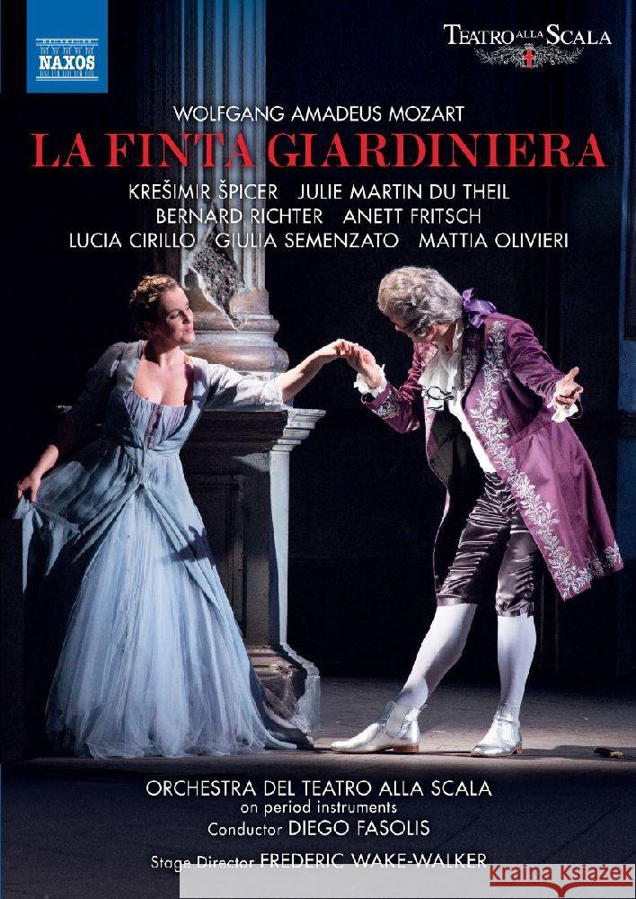 La finta giardiniera, 2 DVD Mozart, Wolfgang Amadeus 0747313568956