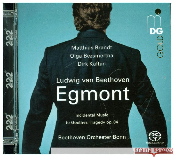 Egmont - Schauspielmusik op.84, 1 Super-Audio-CD (Hybrid) Beethoven 0760623211169