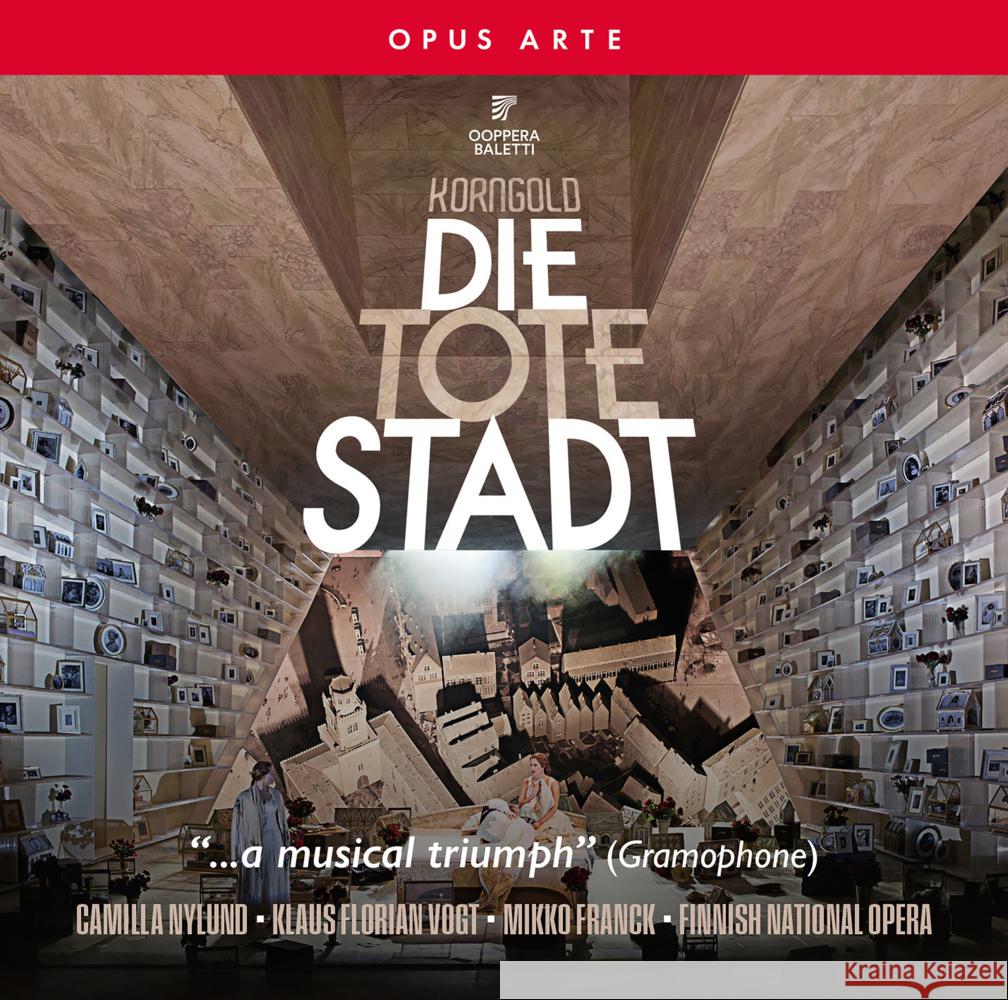 Die tote Stadt, 2 Audio-CD Korngold, Erich Wolfgang 0809478090502