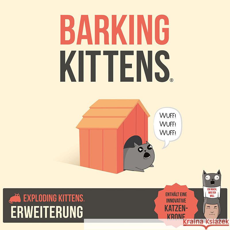 Exploding Kittens - Barking Kittens Inman, Matthew, Lee, Elan 0810083041261