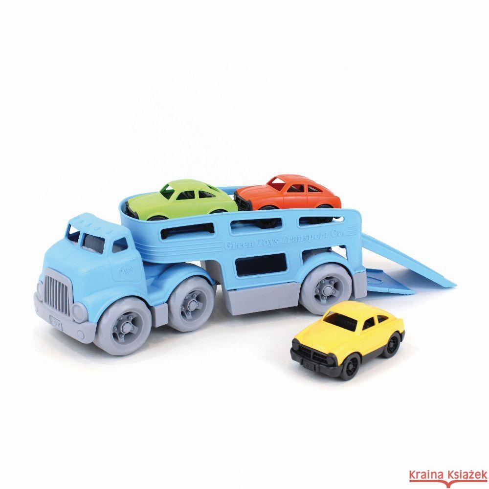 Green Toys Car Carrier with 3 Mini Cars Toy Green Toys 0816409012373
