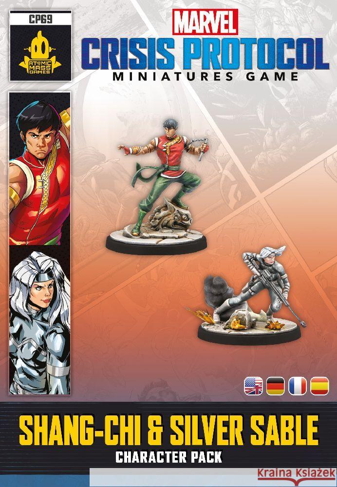 Marvel: Crisis Protocol - Shang-Chi & Silver Sable (Spiel-Zubehör) Shick, Will, Pagani, Will 0841333112653 Atomic Mass Games