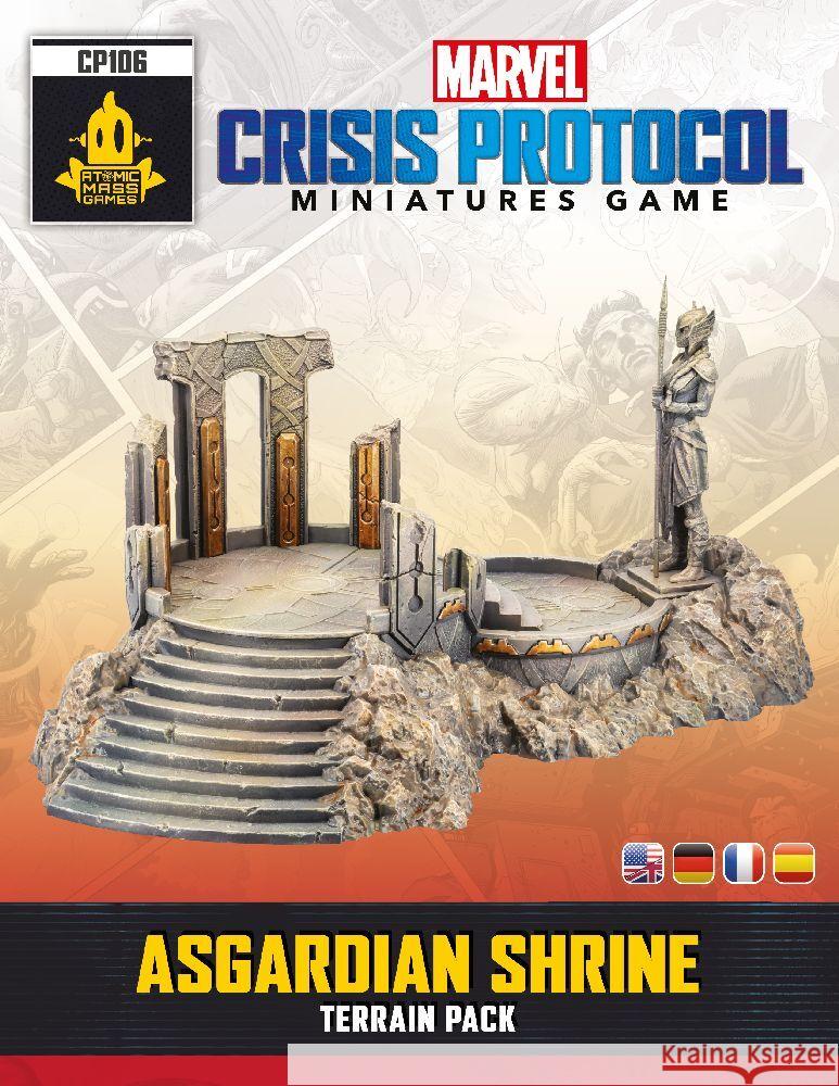 Marvel: Crisis Protocol - Asgardian Shrine Terrain Pack (Erweiterung) Shick, Will, Pagani, Will 0841333113094 Atomic Mass Games