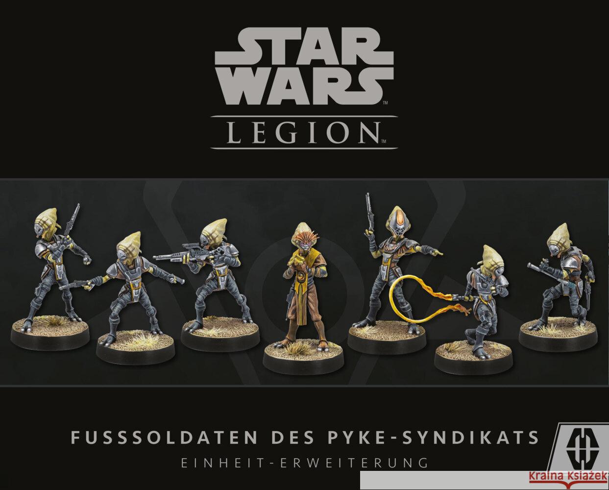 Star Wars Legion - Fußsoldaten des Pyke-Syndikats (Spiel) Davy, Alex 0841333117009