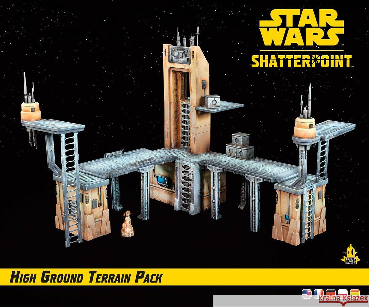 Star Wars Shatterpoint: - High Ground Terrain Pack Shick, Will 0841333120290 Atomic Mass Games