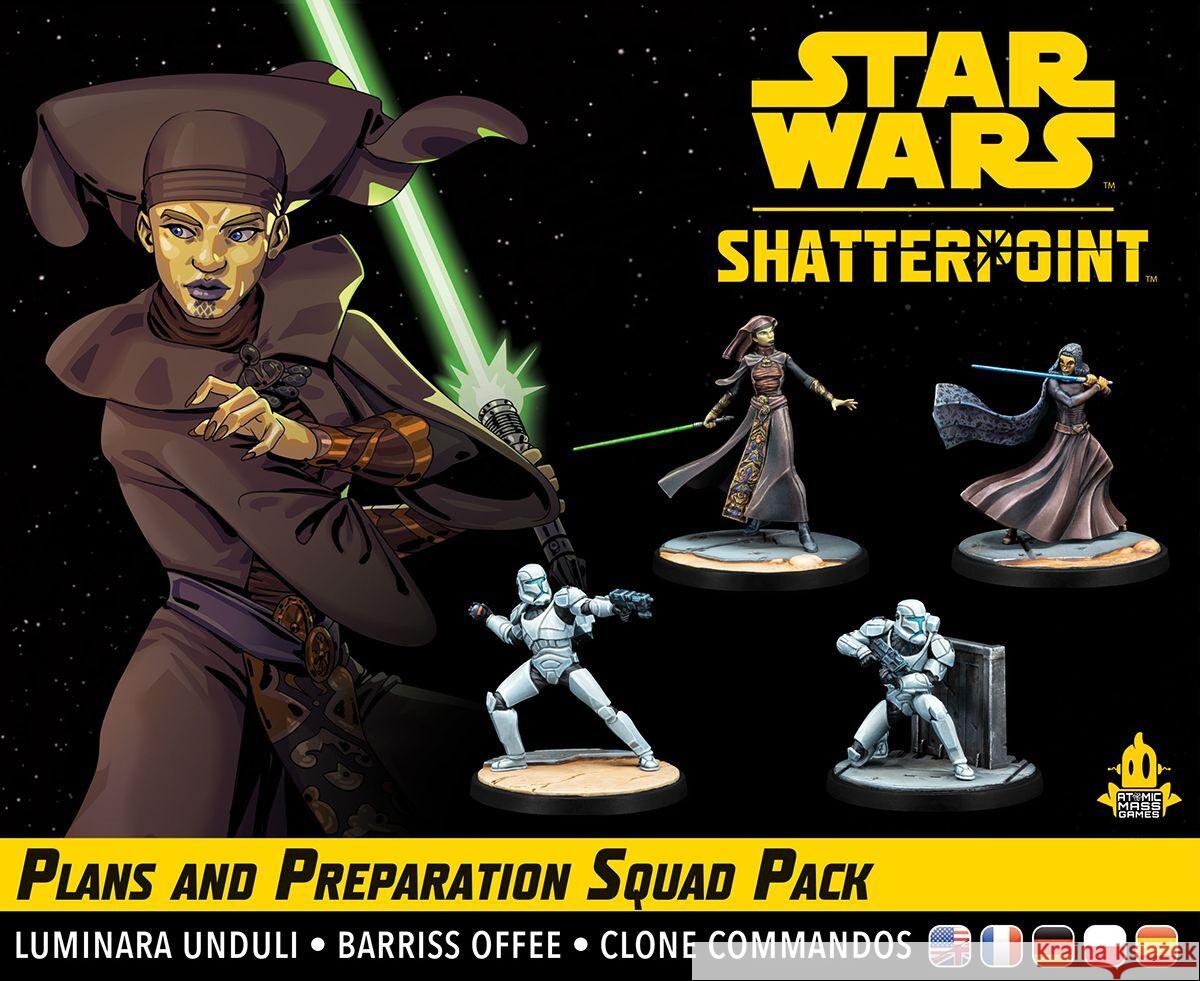 Star Wars: Shatterpoint - Plans and Preparation Squad Pack (Planung und Vorbereitung) Shick, Will 0841333121815 Atomic Mass Games