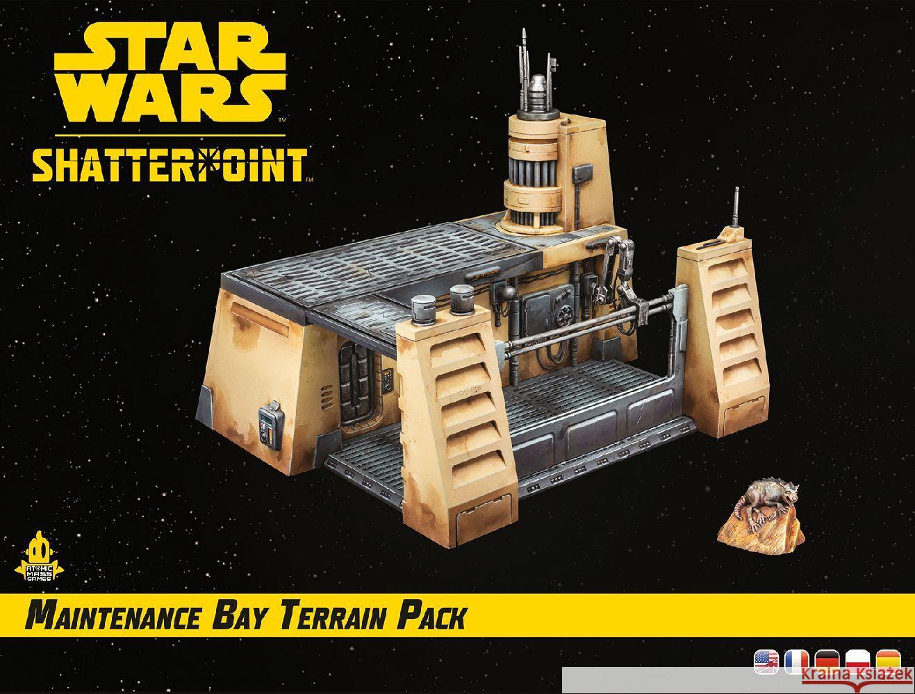 Star Wars: Shatterpoint  Maintenance Bay Terrain Pack Shick, Will 0841333122638 Atomic Mass Games