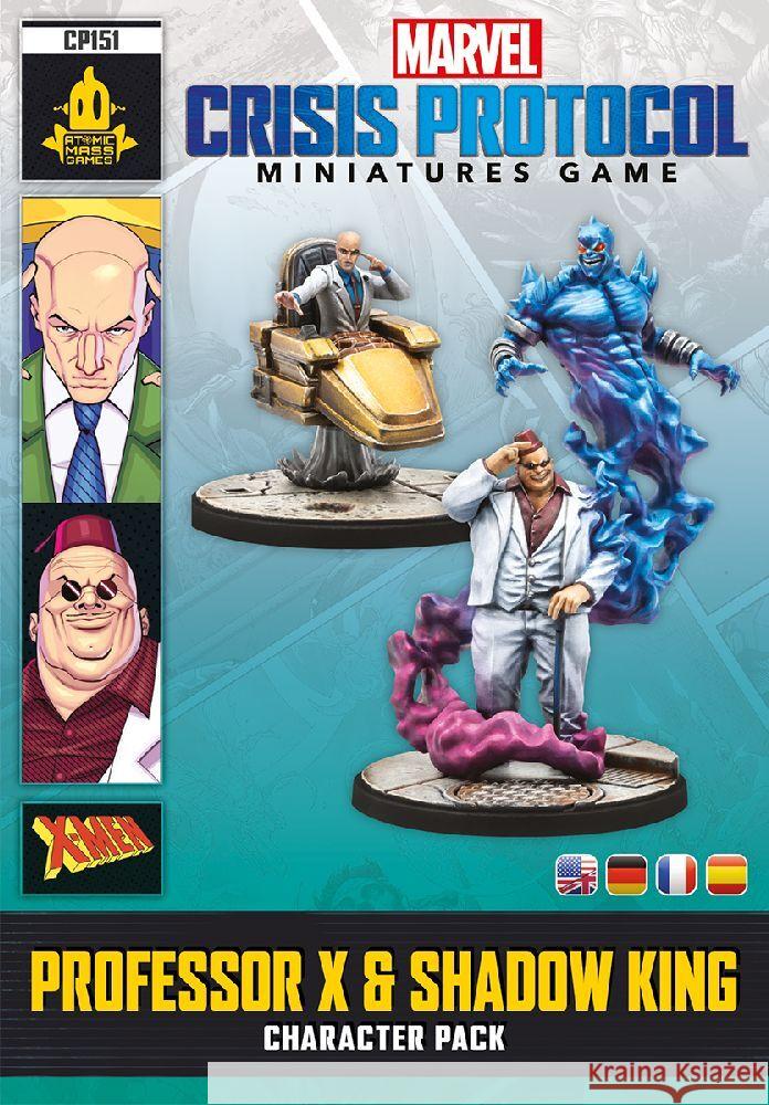 Marvel: Crisis Protocol - Professor X & Shadow King Shick, Will, Pagani, Will 0841333123260 Atomic Mass Games