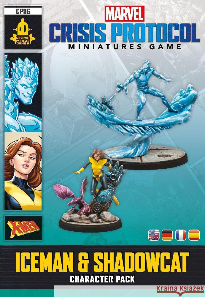 Marvel: Crisis Protocol - Iceman & Shadowcat Shick, Will, Pagani, Will 0841333123277 Atomic Mass Games