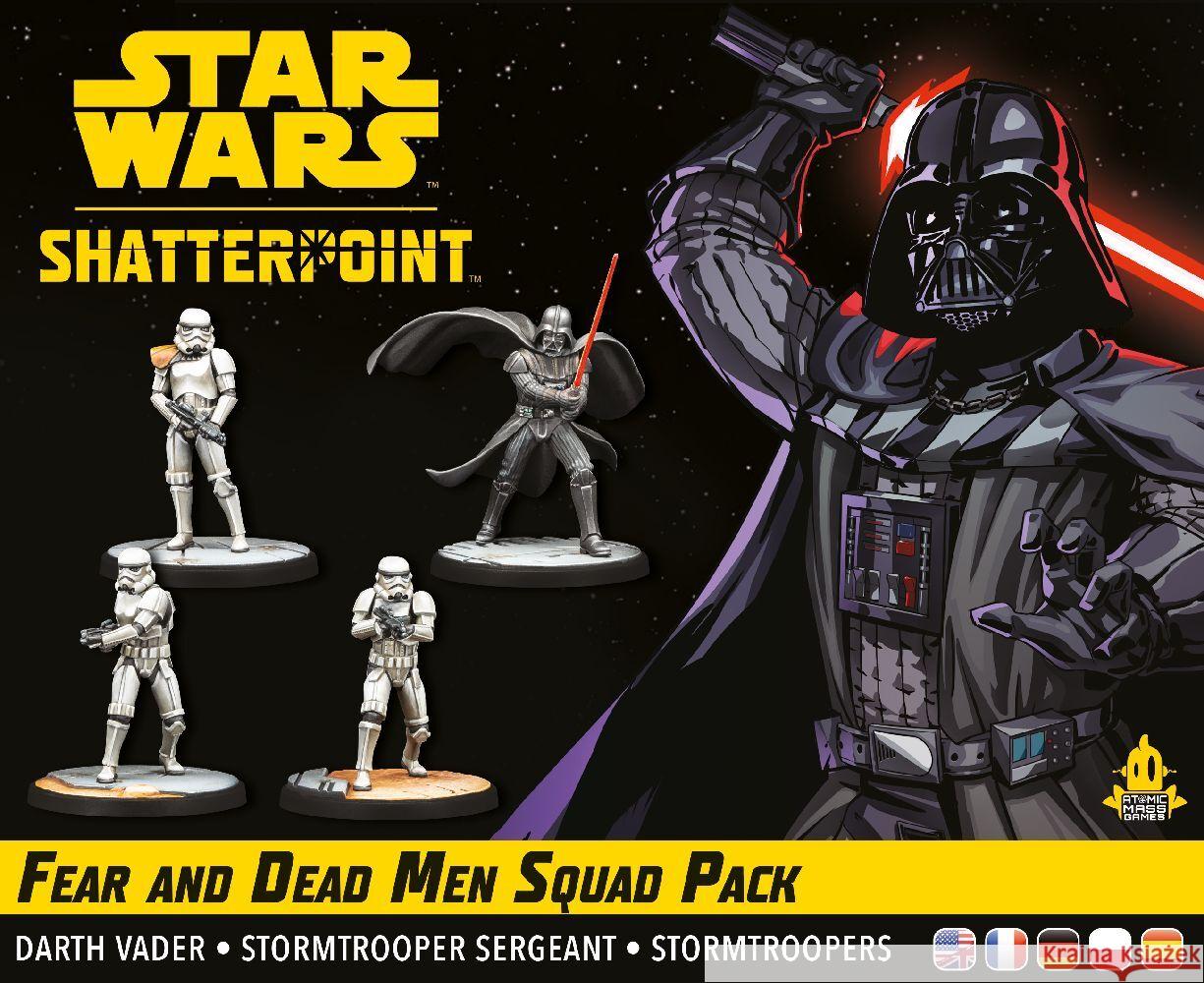 Star Wars: Shatterpoint  Fear and Dead Men Squad Pack Shick, Will 0841333123598 Atomic Mass Games