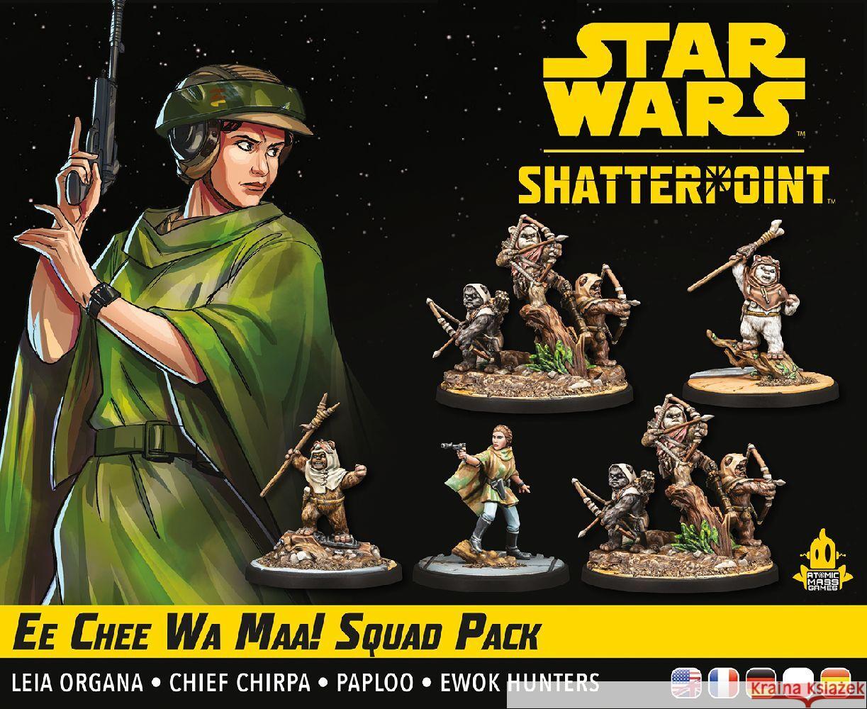 Star Wars: Shatterpoint  Ee Chee Wa Maa! Squad Pack Shick, Will 0841333124045 Atomic Mass Games