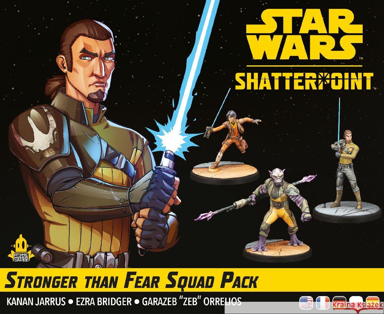 Star Wars: Shatterpoint  Stronger Than Fear Squad Pack (Stärker als Angst) Shick, Will 0841333125073 Atomic Mass Games