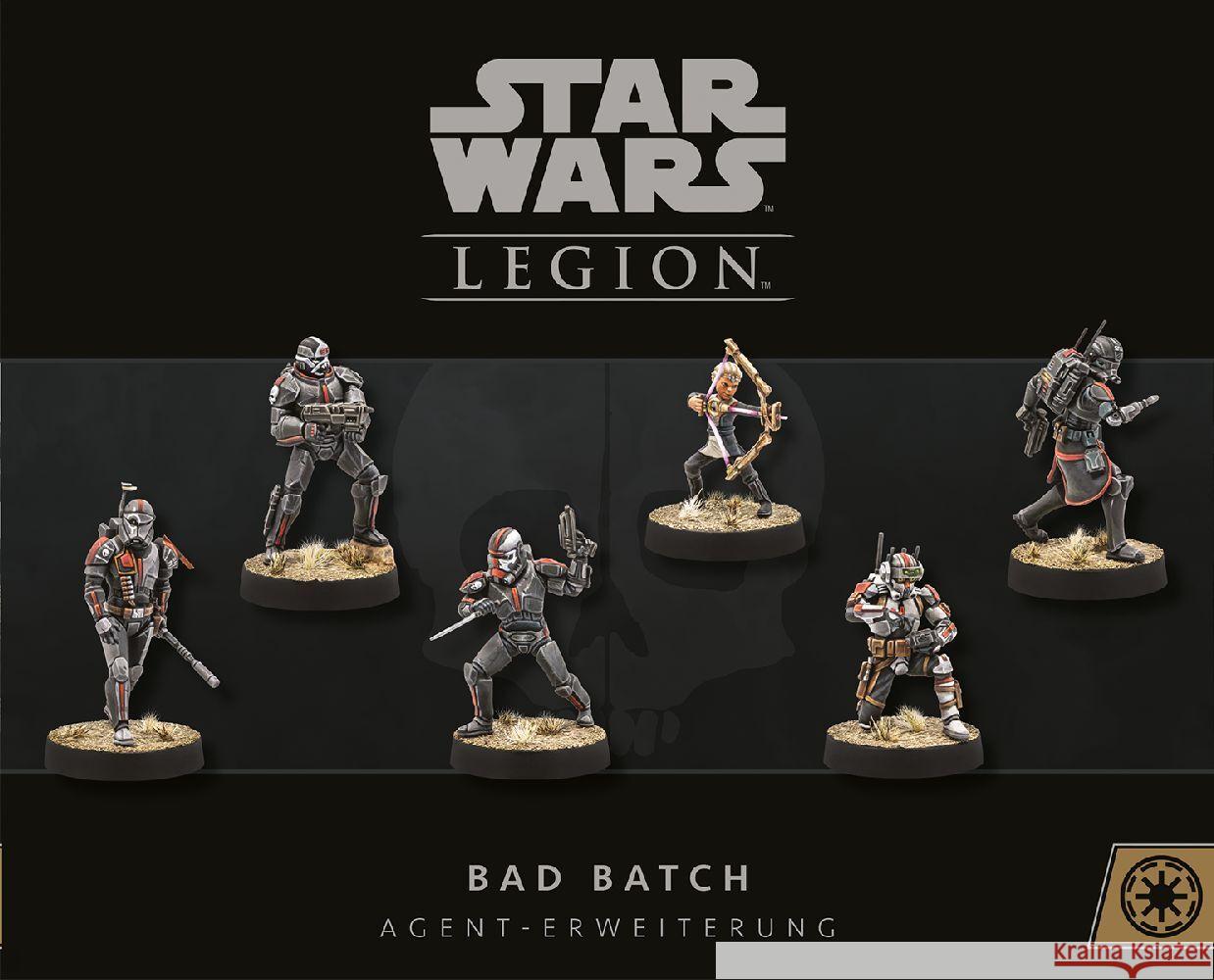 Star Wars: Legion - Bad Batch (Spiel-Zubehör) Davy, Alex 0841333127459