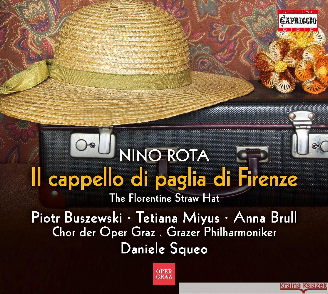 Il cappello di paglia di Firenze, 2 Audio-CD Rota, Nino 0845221054667 Capriccio