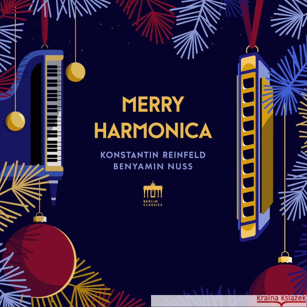 Merry Harmonica, 1 Audio-CD Reinfeld, Konstantin, Nuss, Benyamin 0885470034201