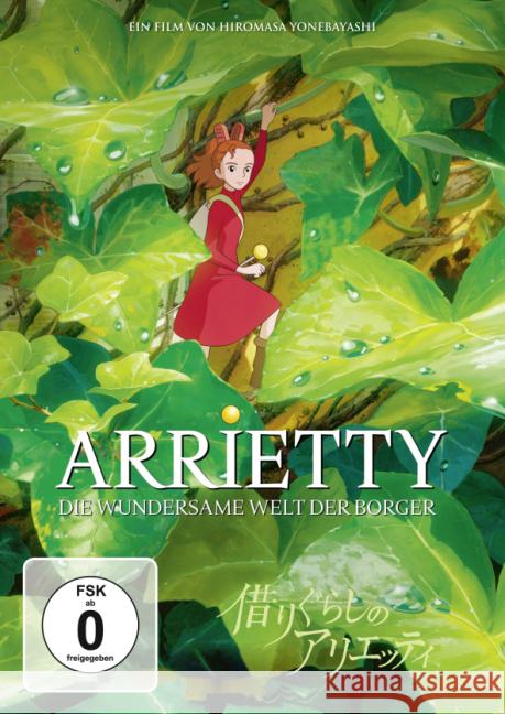 Arrietty - Die wundersame Welt der Borger, 1 DVD : Japan Norton, Mary 0886979160194