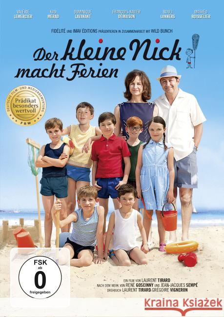 Der kleine Nick macht Ferien, 1 DVD : Frankreich Goscinny, René, Sempé, Jean-Jacques 0888750283399