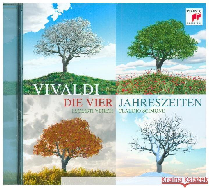 Die vier Jahreszeiten, 1 Audio-CD Vivaldi, Antonio 0889854596422