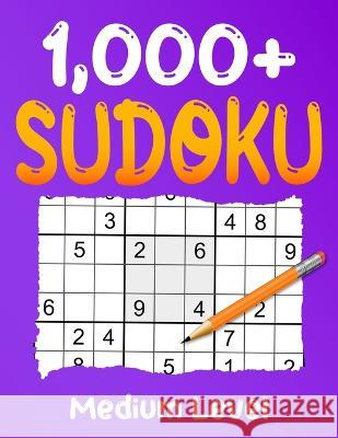 1000+ Medium Sudoku Puzzle Book: Puzzles with Solutions for Adults Collin Deloach   9798390820841 Independently Published - książka