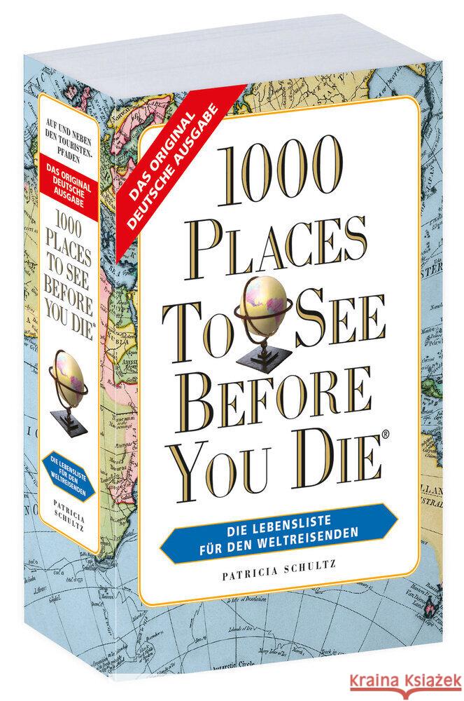 1000 Places To See Before You Die - Weltweit -verkleinerte Sonderausgabe Schultz, Patrizia 9783961417162 Vista Point Verlag - książka