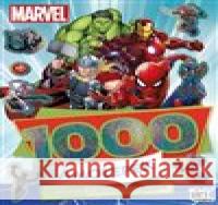 1000 samolepek s aktivitami Marvel  8595593838632 Jiri models - książka