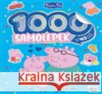 1000 samolepek s aktivitami Prasátko Peppa  8595593844473 Jiri models - książka