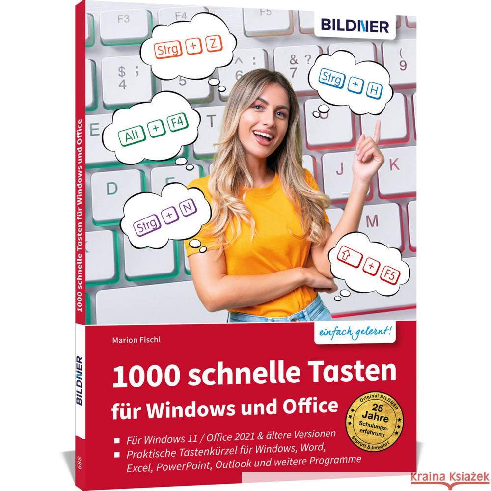 1000 Schnelle Tasten für Windows und Office Fischl, Marion 9783832806729 BILDNER Verlag - książka