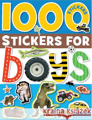 1000 Stickers for Boys [With Sticker(s)] Ltd. Mak Chris Scollen 9781848790704 Thomas Nelson Publishers - książka