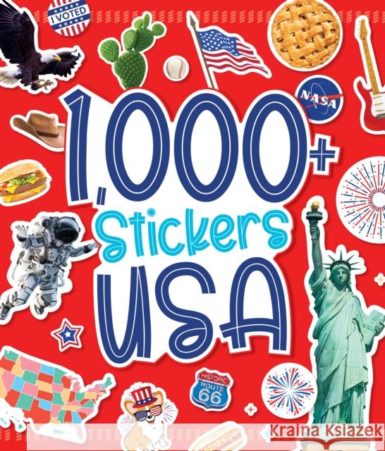 1,000 Stickers: USA duopress 9781464219009 Duopress - książka