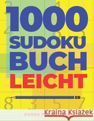 1000 Sudoku Buch Leicht: Logikspiele Für Erwachsene Book, Panda Puzzle 9781656281784 Independently Published - książka