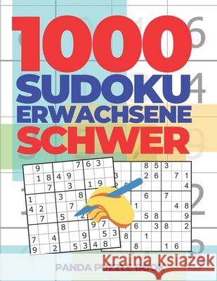 1000 Sudoku Erwachsene Schwer: Logikspiele Für Erwachsene Book, Panda Puzzle 9781713378914 Independently Published - książka