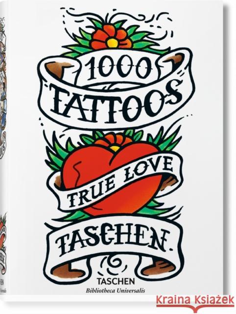 1000 Tattoos Burkhard Riemschneider Henk Schiffmacher 9783836549929 Taschen GmbH - książka