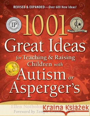 1001 Great Ideas for Teaching and Raising Children with Autism or Asperger's Veronica Zysk 9781935274063  - książka