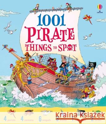 1001 Pirate Things to Spot Rob Lloyd Jones Teri Gower 9781836053569 Usborne Books - książka