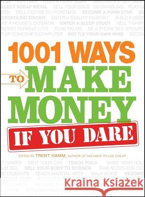 1001 Ways to Make Money If You Dare Trent Hamm 9781598698855 Adams Media Corporation - książka