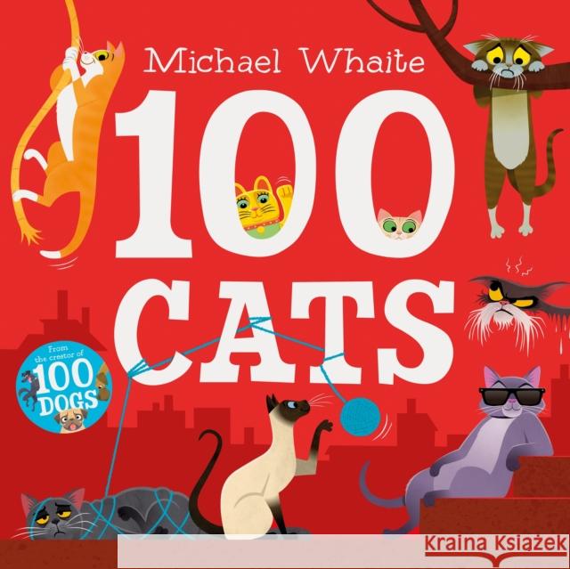 100 Cats Michael Whaite 9780241349809 Penguin Random House Children's UK - książka