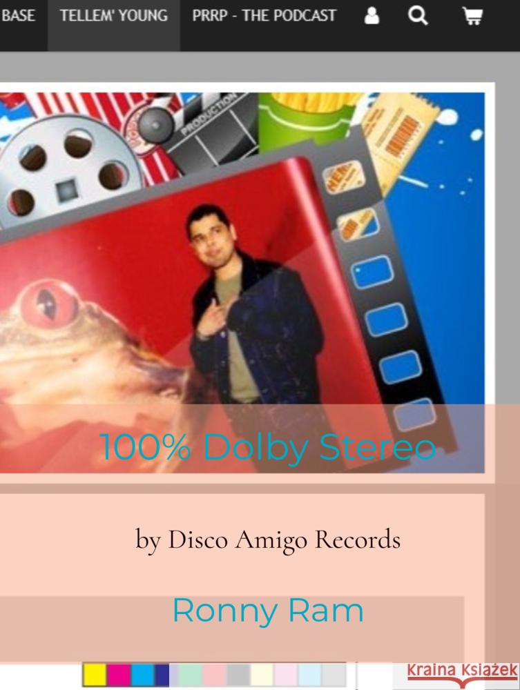 100% Dolby Stereo Ram, Ronny 9789464482218 Brave New Books - książka