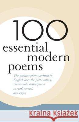 100 Essential Modern Poems Joseph Parisi 9781566636124 Ivan R. Dee Publisher - książka