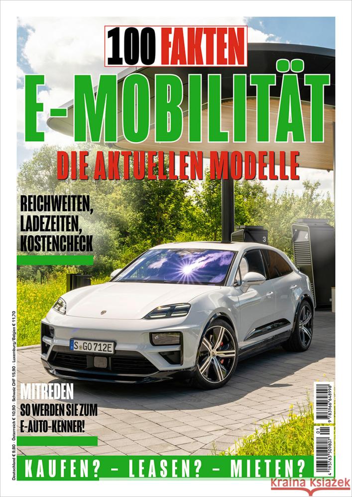 100 Fakten: E-Mobilität Schäffer, Wolfgang 9783966648998 Heel Verlag - książka