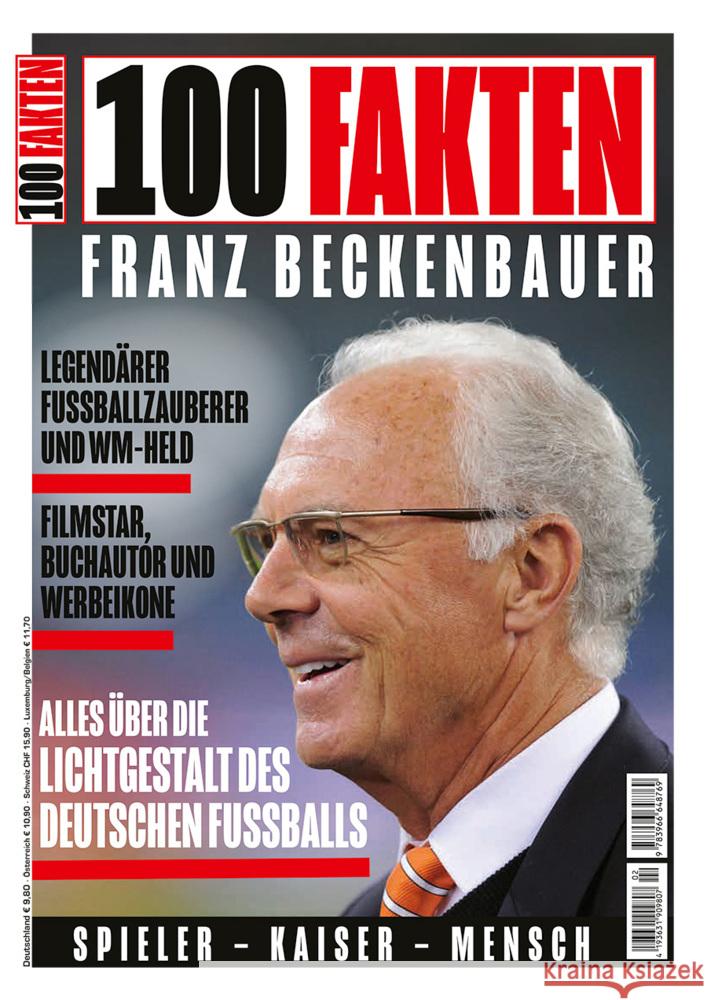 100 Fakten: Franz Beckenbauer Lingner, Heinrich 9783966648769 Heel Verlag - książka