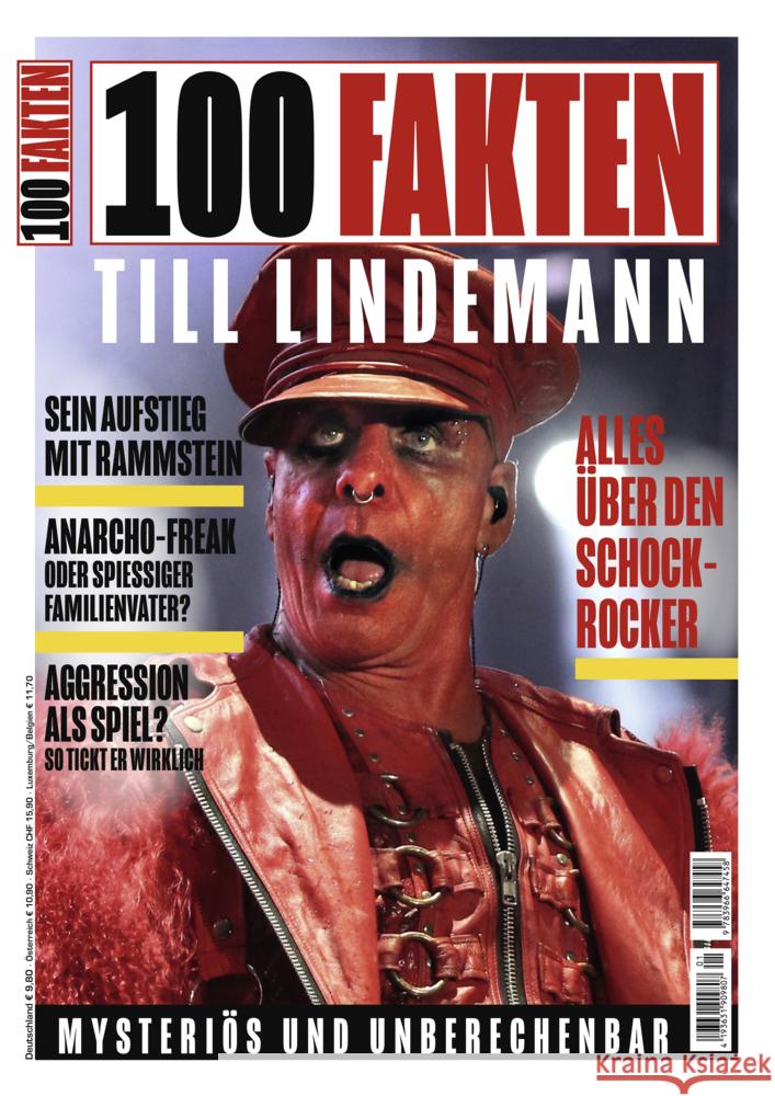 100 Fakten: Till Lindemann Fuchs-Gamböck, Michael, Berndt, Jens-Uwe 9783966647458 Heel Verlag - książka