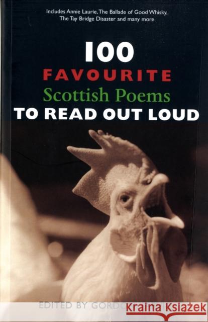 100 Favourite Scottish Poems to Read Out Loud  9781906307011 Luath Press Ltd - książka