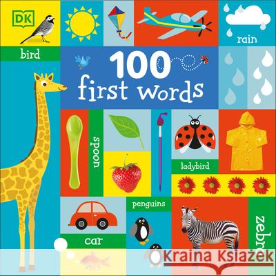 100 First Words DK 9780593959329 DK Publishing (Dorling Kindersley) - książka