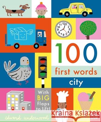 100 First Words: City  9781788006644 Nosy Crow Ltd - książka