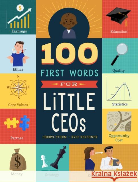 100 First Words for Little CEOs Cheryl Sturm Kyle Kershner 9781641702201 Familius LLC - książka