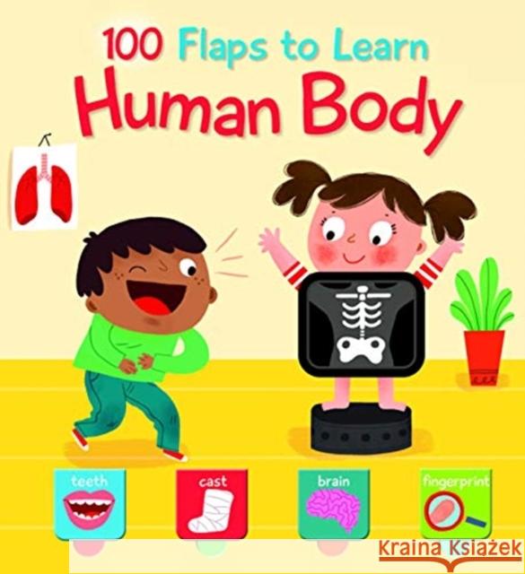 100 Flaps to Learn: My Body Yoyo 9789463780834 Yoyo Books - książka